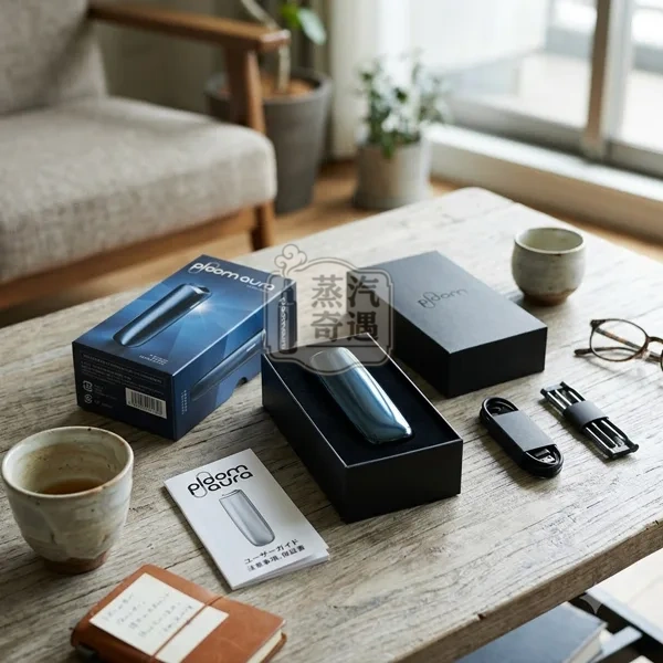 Ploom AURA加熱菸主機四段加熱模式海軍藍